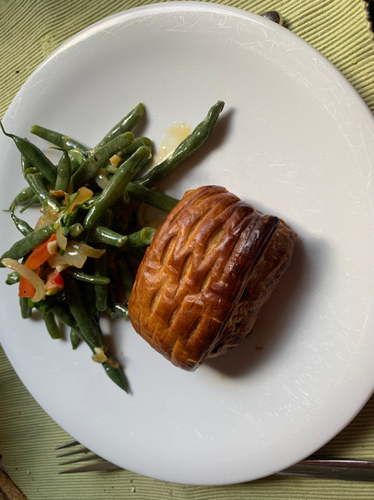 Gute Champagner-Paarungen mit Miso-Vinaigrette