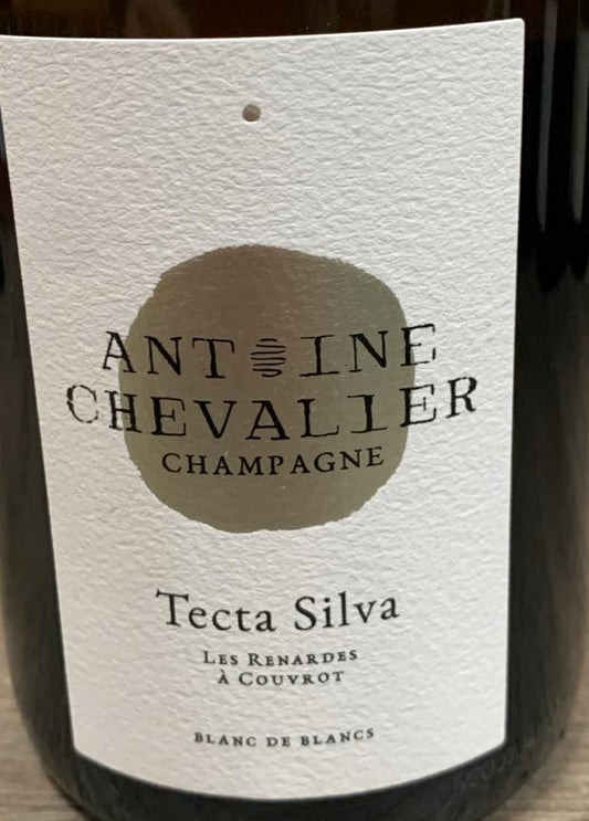 Champagne Antoine Chevalier Tecta Silva 2020 – Brut Nature Chardonnay aus Couvrôt, spontanvergoren, unfiltriert, mineralisch und lebendig.