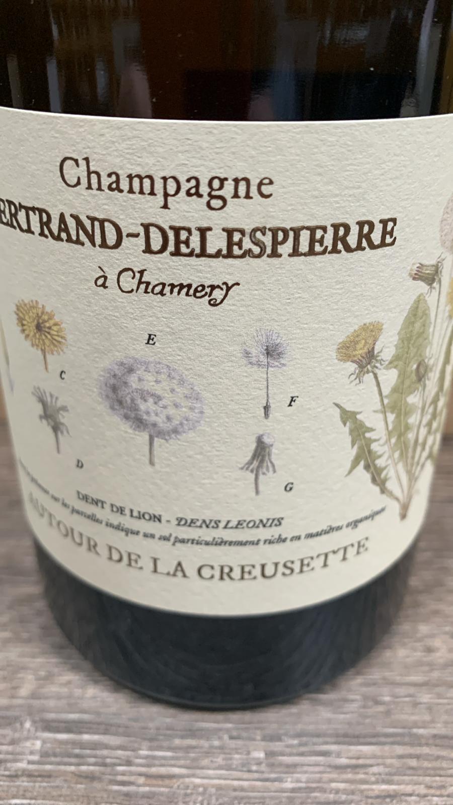 Champagne Bertrand-Delespierre  Autour de la Creusette 2018