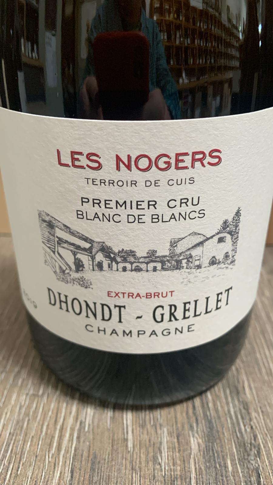 Dhondt-Grellet 'Les Nogers' Blanc de Blancs Premier Cru Extra Brut 2019