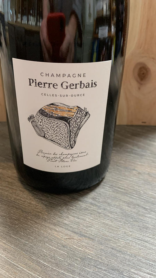 Champagne Pierre Gerbais La Loge Extra Brut – 100% Pinot Blanc Vrai, Réserve Perpétuelle 2011–2020, Dégorgement Juni 2024, komplex und mineralisch.