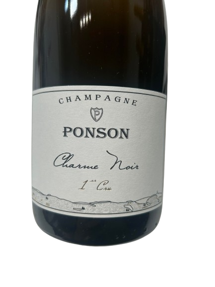 Charme Noir Extra-Brut 2019 - Ponson Champagne: 34% Meunier, 33% Chardonnay, 33% Pinot Noir, biologisch angebaut, degorgiert am 13. Dezember 2023, 1er Cru Qualität, 14.023 Flaschen.