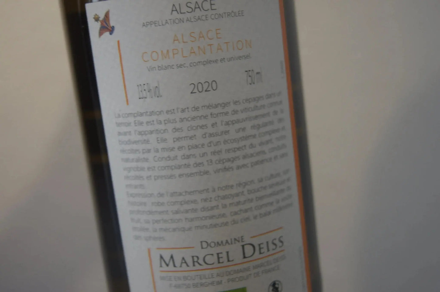 Domaine Marcel Deiss Blanc 'Complantation' 2021 Assaggi-Weinhandel