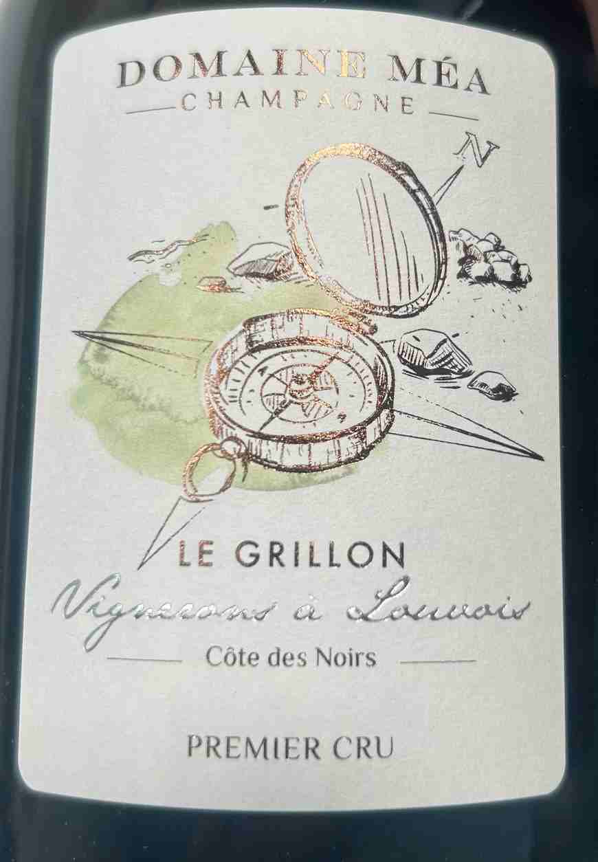 Domaine Mea Premier Cru extra brut Le Grillon 19