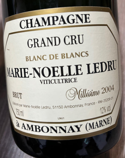 Marie-Noelle Ledru Blanc de Blancs  Grand cru 2004