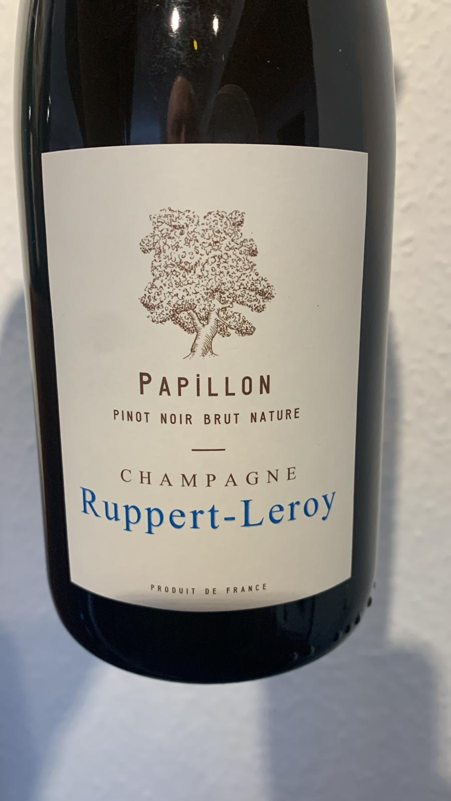 Ruppert-Leroy Cuvee Papillon Brut Nature 100% Pinot Noir