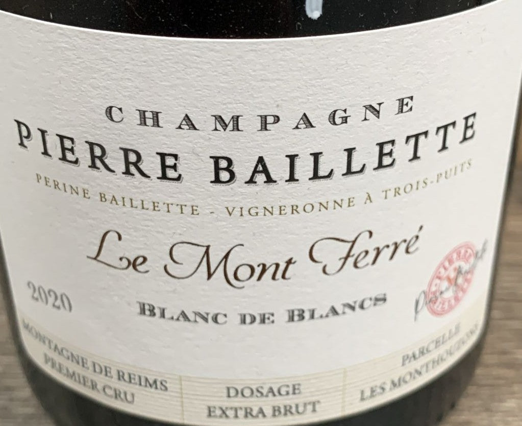 Pierre Baillette – Le Mont Ferré Premier Cru Extra Brut 2020