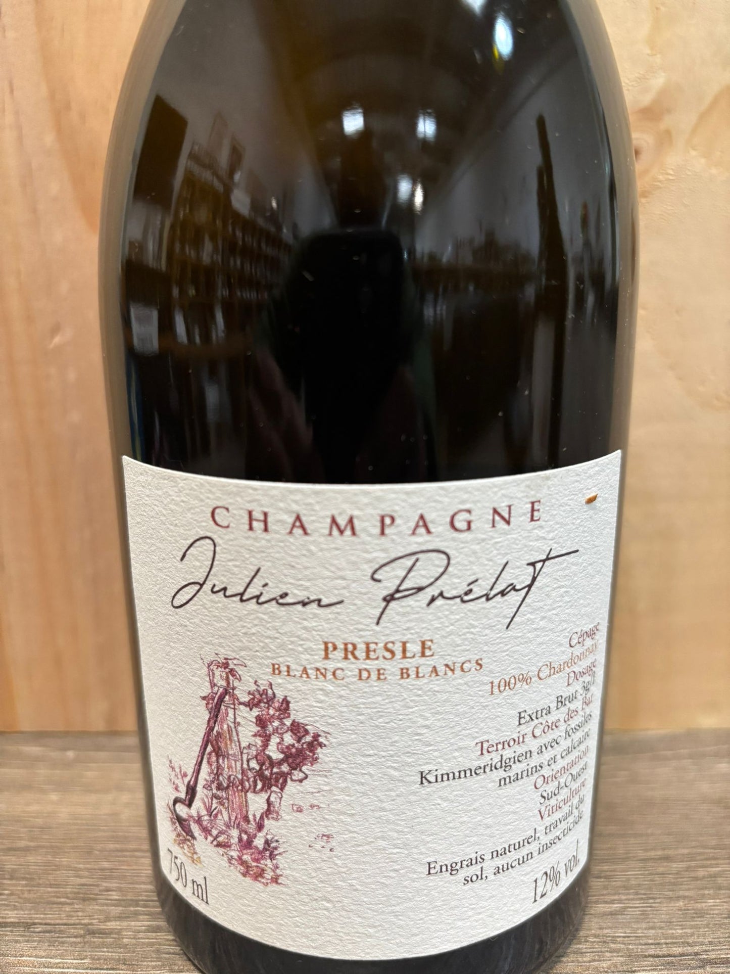 Champagne Blanc de Blancs extra brut Presle