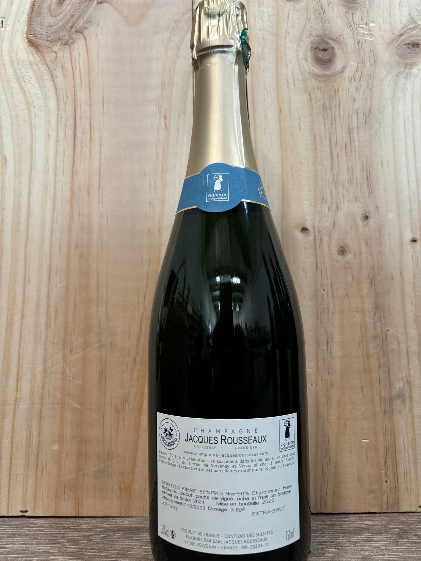 Champagnes Jacques Rousseaux Cuvée Montgolfiere Grand Cru