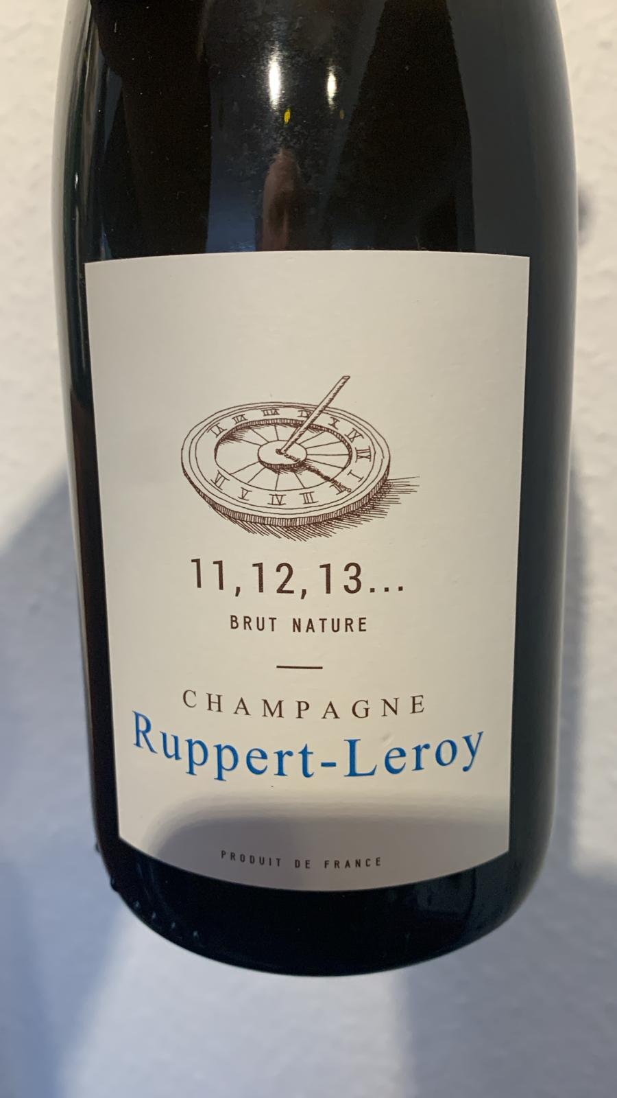 Ruppert-Leroy Cuvee 11-12-13...22 Brut Nature Vin Perpetuelle