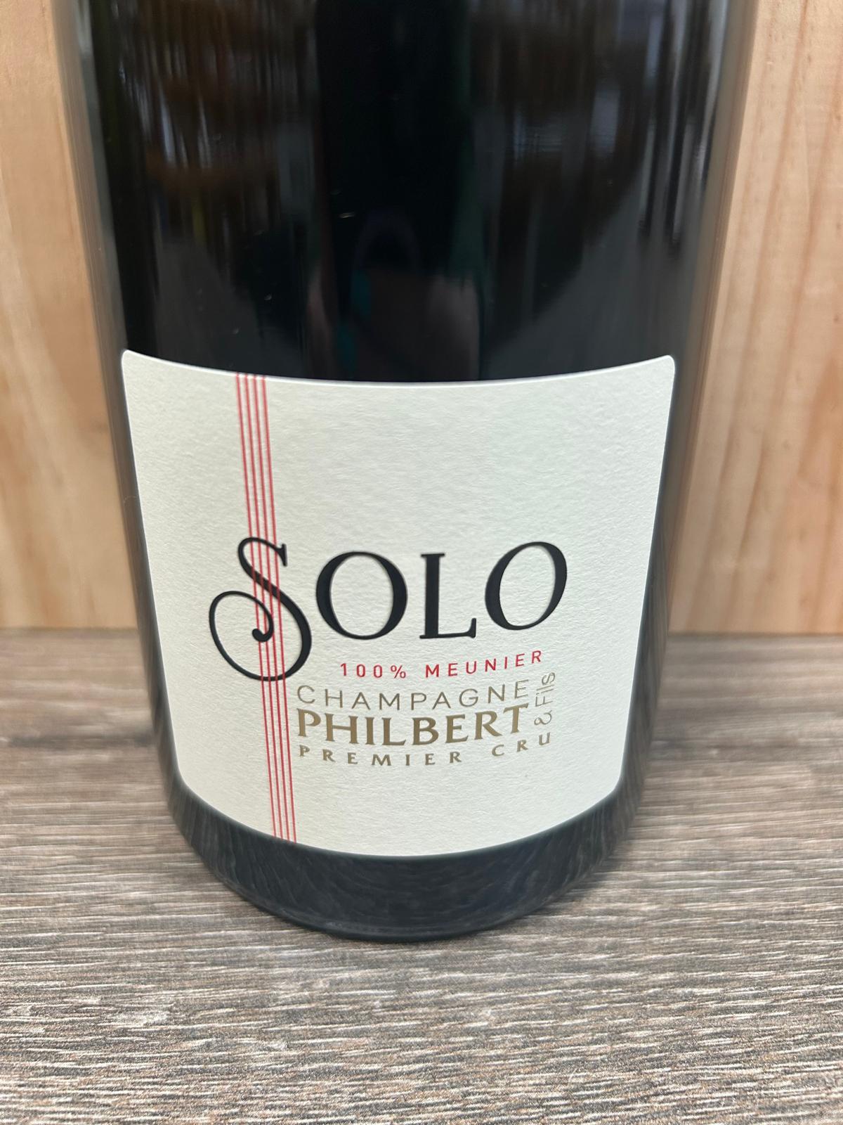 Flasche Champagne Philbert & Fils – Solo Extra Brut, Premier Cru