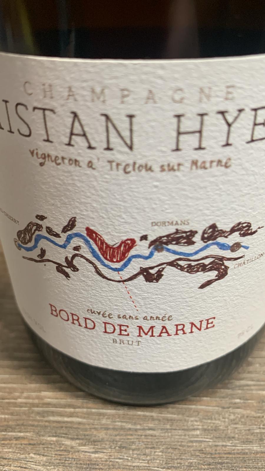 Tristan Hyest Bord de Marne Brut Champagner