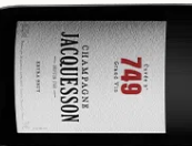 Jacquesson Cuvée 749 Champagner Flasche 2021 Chardonnay geprägt