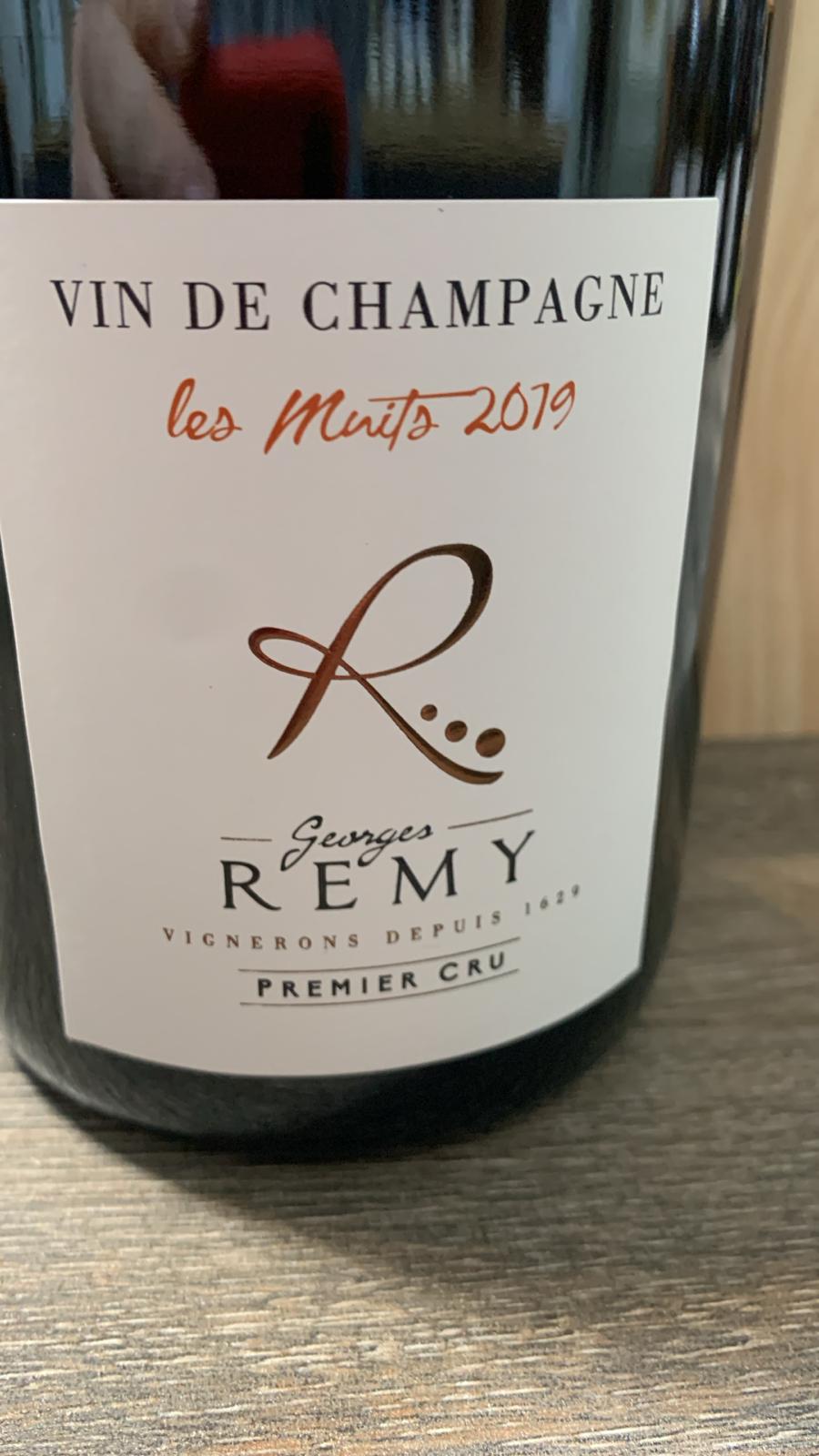 Champagne Georges Remy – Les Muîts 2019 Premier Cru – Einzellage in Tauxières