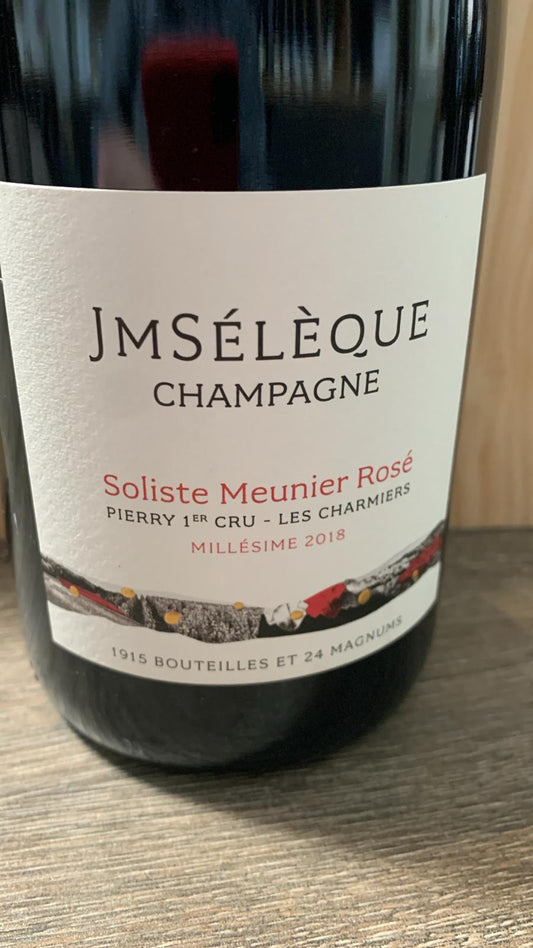 Champagne J.M. Sélèque – Soliste Meunier Rosé 2018
