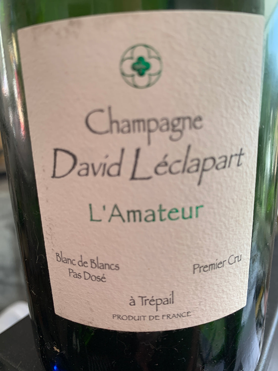 Biodynamischer Champagne L'Amateur 2020 von David Léclapart bei Assaggi-Weinhandel