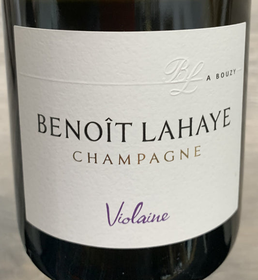 Erfahren Sie mehr über den harmonischen Jahrgang 2019 des Champagne Benoit Lahaye 'Violaine' aus Bouzy und Tauxières.