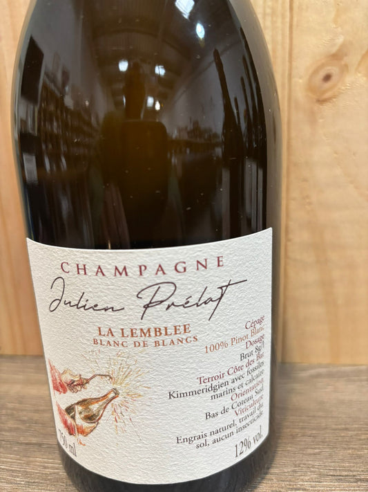 Champagne Julien Prelat Blanc de Blancs Pinot Blanc extra brut La Lemblee