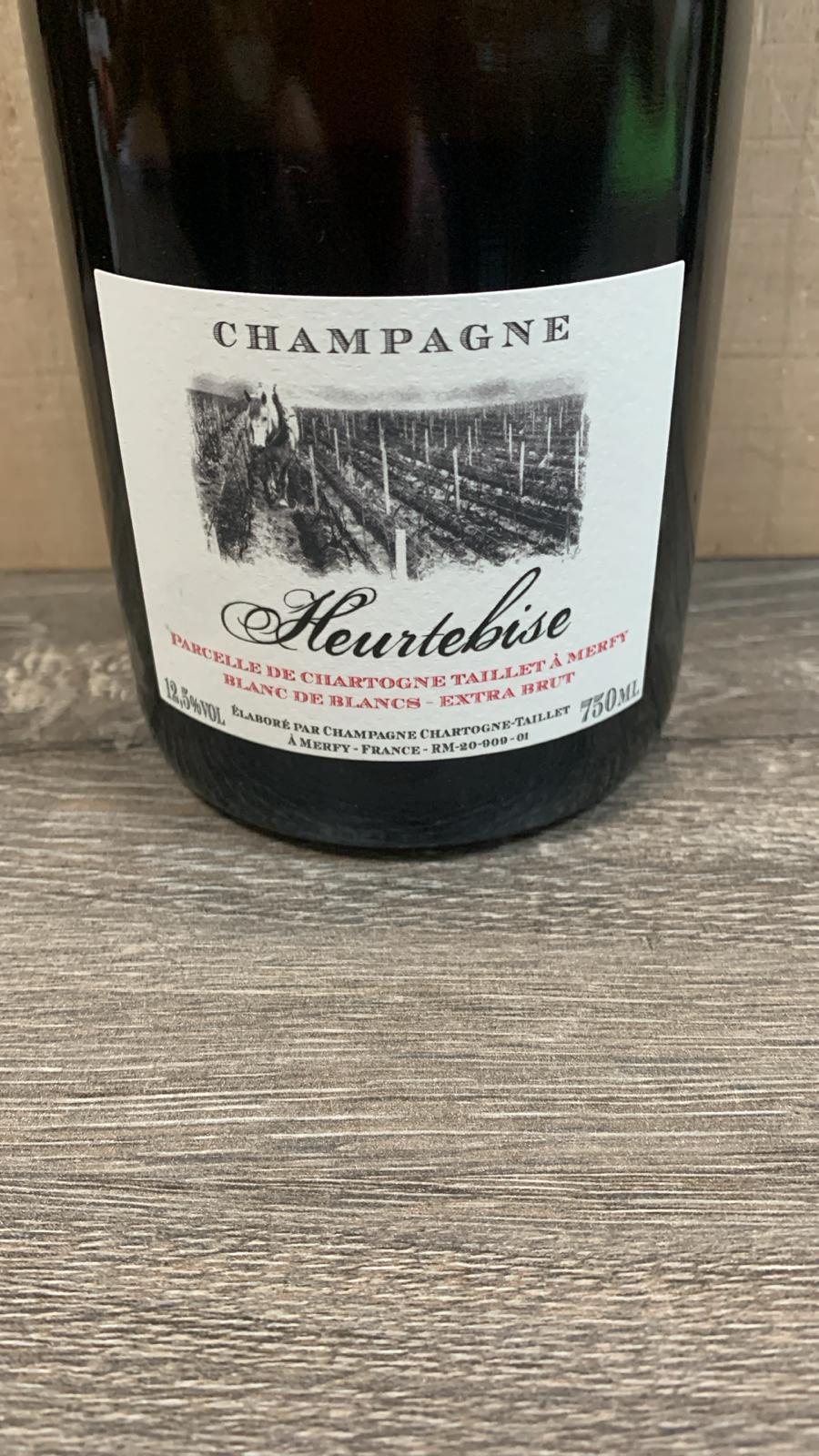 Champagne Chartogne-Taillet Heurtebise 2019 Blanc de Blancs Extra Brut aus Merfy – 100 % Chardonnay (Stand 06.11.2025)