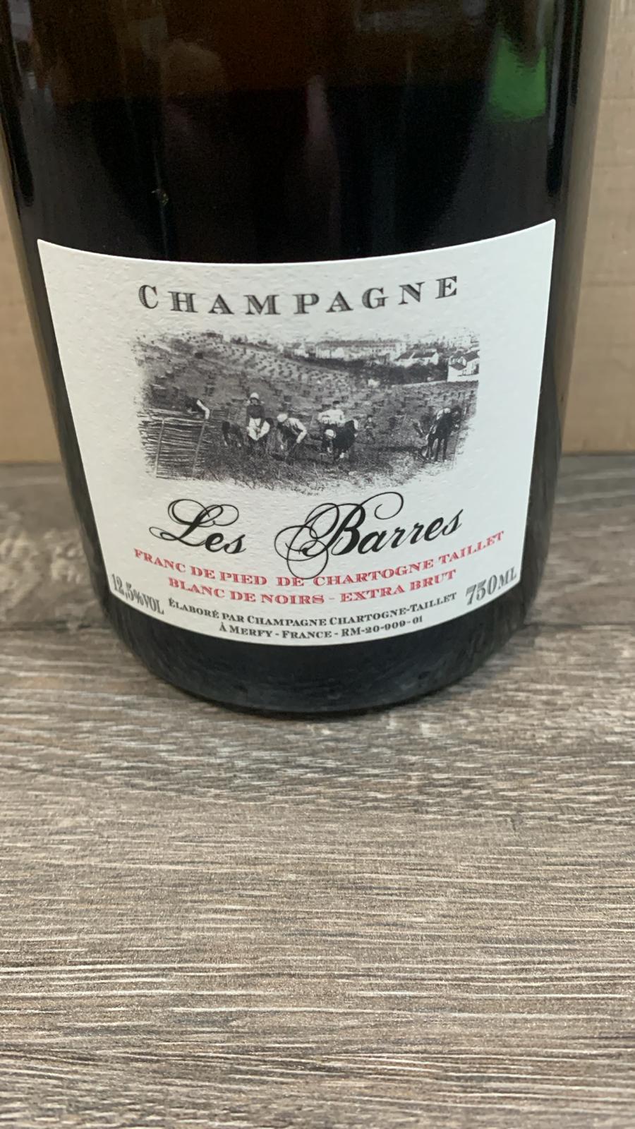 Champagne Chartogne-Taillet Les Barres 2019 Blanc de Noirs Extra Brut aus Merfy (Stand 06.11.2025)