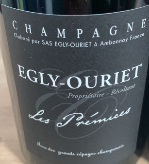 Egly-Ouriet Les Prémices Extra Brut, Basisjahrgang 2022, Dégorgement Juli 2026, Champagne aus Trigny