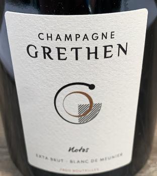 Champagne Grethen Notos – 100 % Meunier Extra Brut