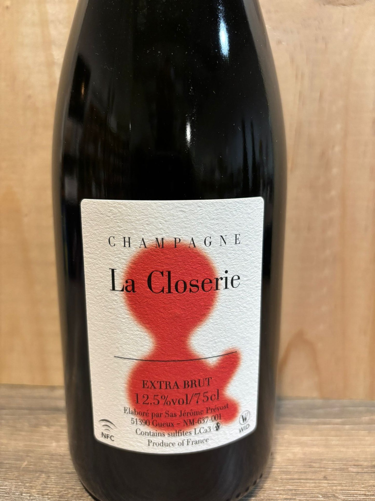 Champagne Jérôme Prévost La Closerie Red Label Extra Brut LC 23