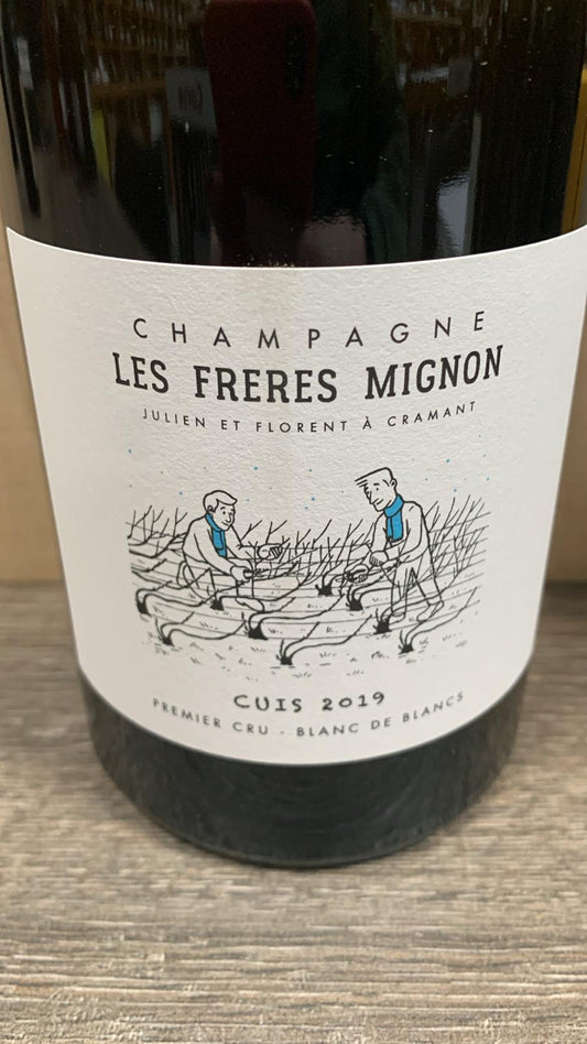 Champagne Les Freres Mignon 'Cuis' Blanc de Blancs Premier Cru Extra Brut 2019