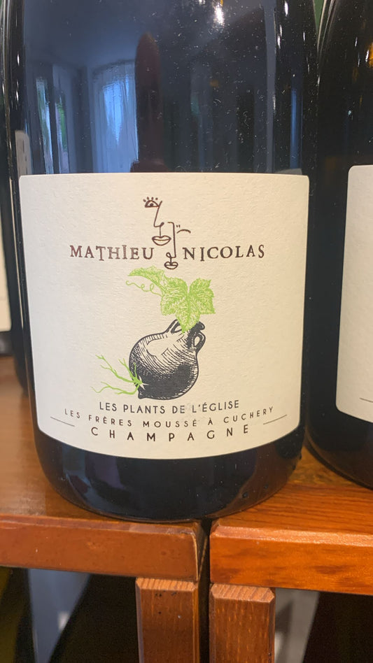 Champagne Mathieu Nicolas – L’Attrait Meunier 100% Éponyme