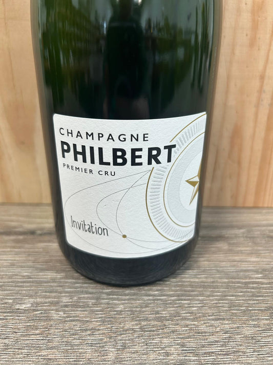 Flasche Champagne Philbert & Fils – Invitation Brut, Premier Cru