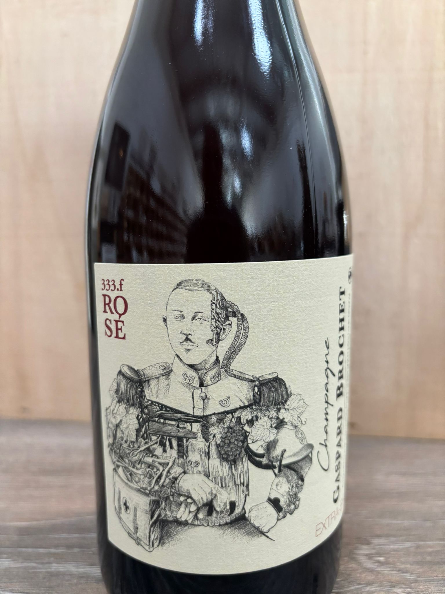 Gaspard Brochet 333.f Rosé Extra Brut – Rosé-Champagner aus Écueil.