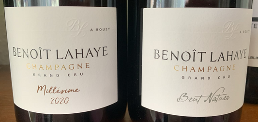 Champagner-Paket: Benoît Lahaye – Millésime 2020 & Brut Nature | 2 Flaschen