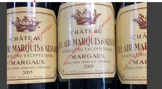 Flasche Château Bel-Air Marquis d’Aligre 2005 Margaux