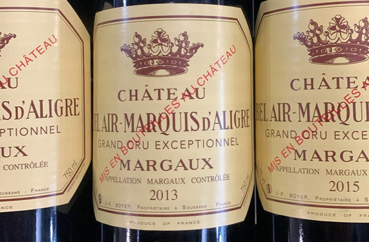 Château Bel Air Marquis d'Aligre 2011 Margaux
