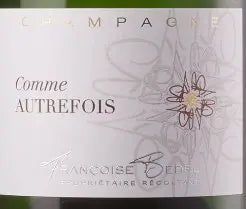 Flasche Bedel Comme Autrefois 2008 – handwerklicher Langzeit-Champagner mit klarer Struktur, mineralischem Profil und klassischer 2008er Spannung.