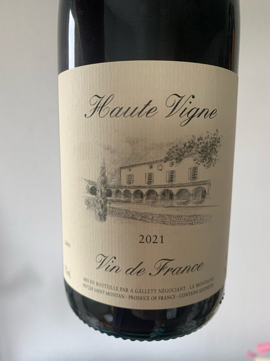 Domaine Gallety Haute Vigne Côtes du Vivarais 2021