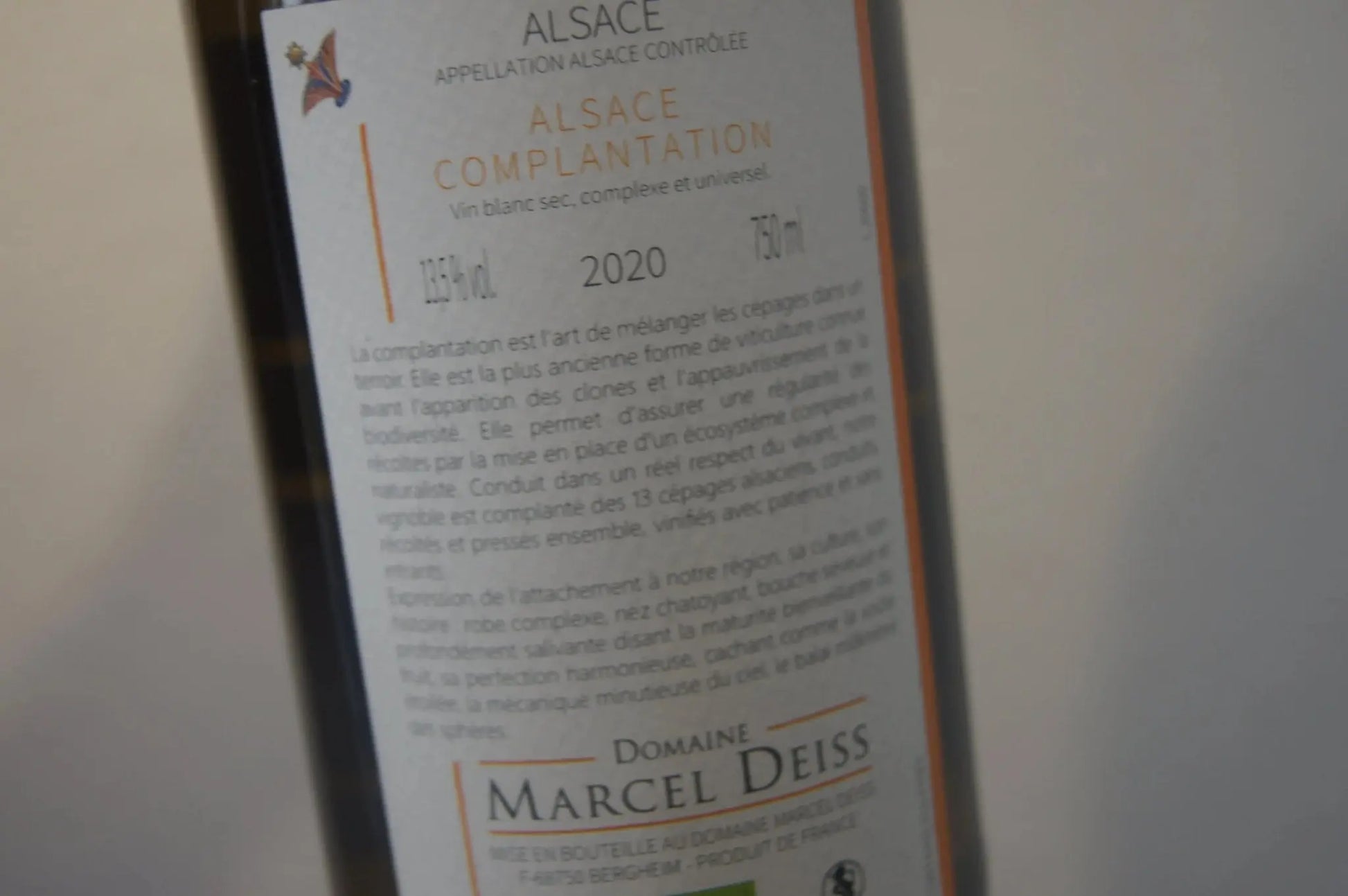 Domaine Marcel Deiss Blanc 'Complantation' 2021 Assaggi-Weinhandel
