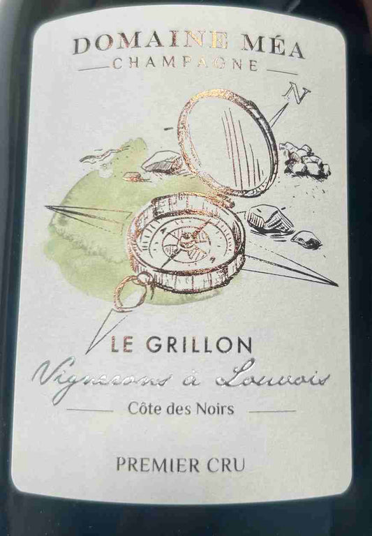 Domaine Mea Premier Cru extra brut Le Grillon 19