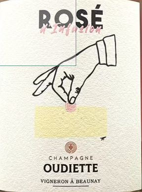 Champagne Oudiette Rosé d'Infusion Brut Nature