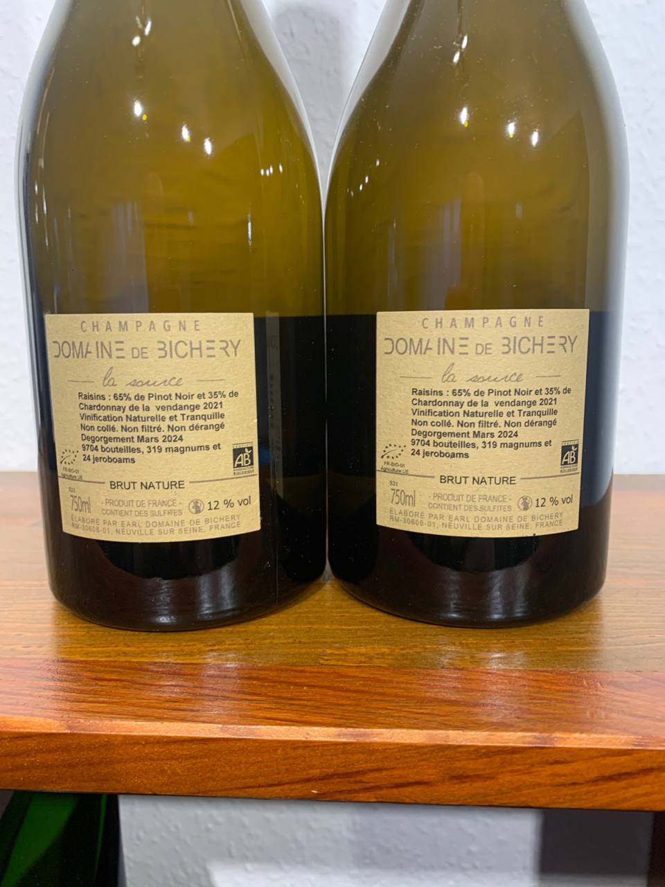 Domaine de Bichery 'La Source' Extra Brut