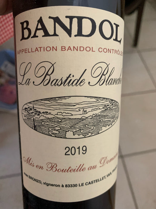 Domaine de la Bastide Blanche Bandol 2019