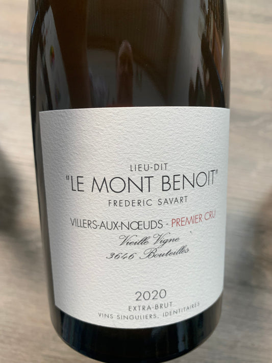 Frederic Savart Le Mont Benoit Premier Cru Extra Brut