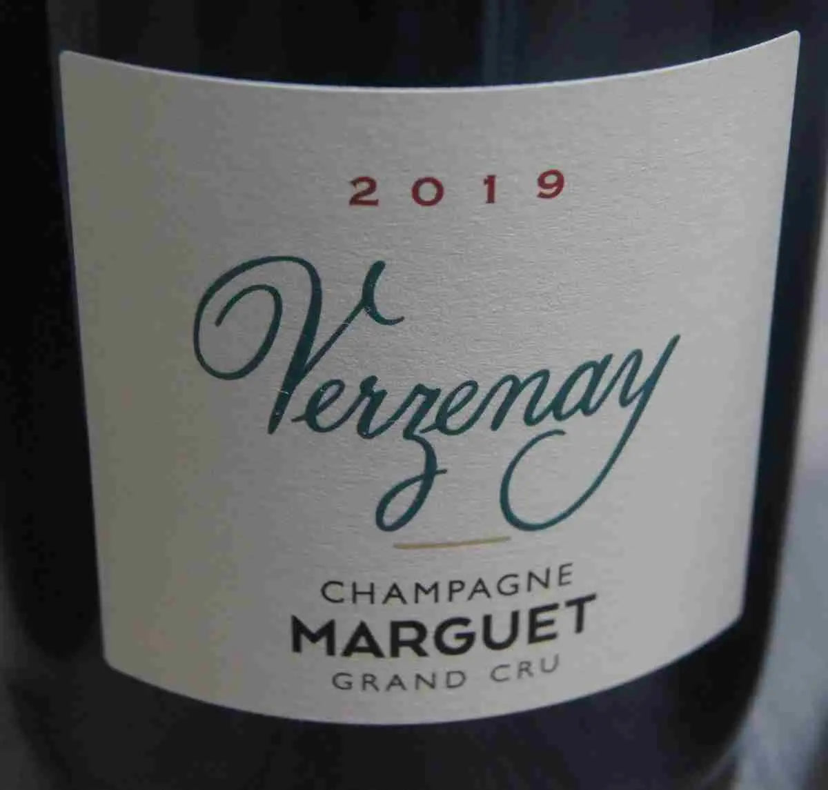 Pinot Noir Champagne aus Verzenay 2019 - 100% Pinot Noir