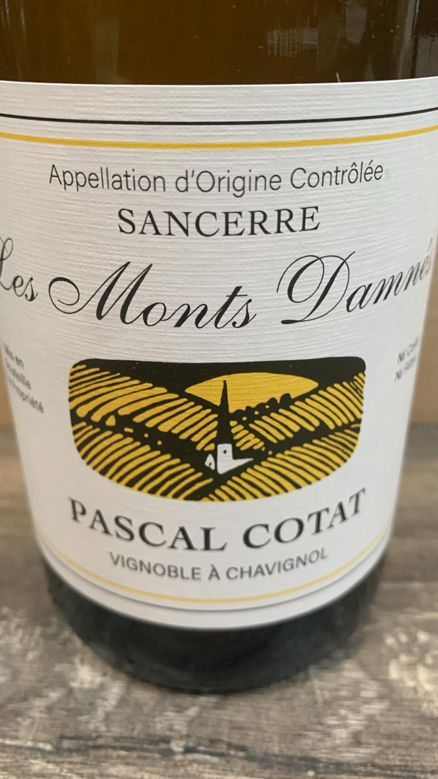 Les Monts Damnés 2024 Pascal Cotat – Sauvignon Blanc aus Chavignol