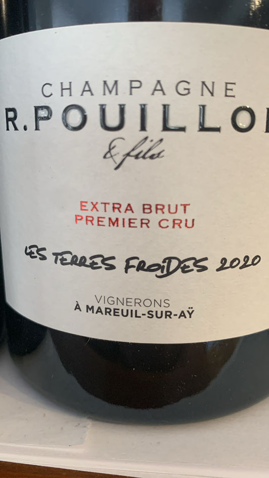 R. Pouillon & Fils 'Les Terres Froides' Premier Cru Extra Brut 2020