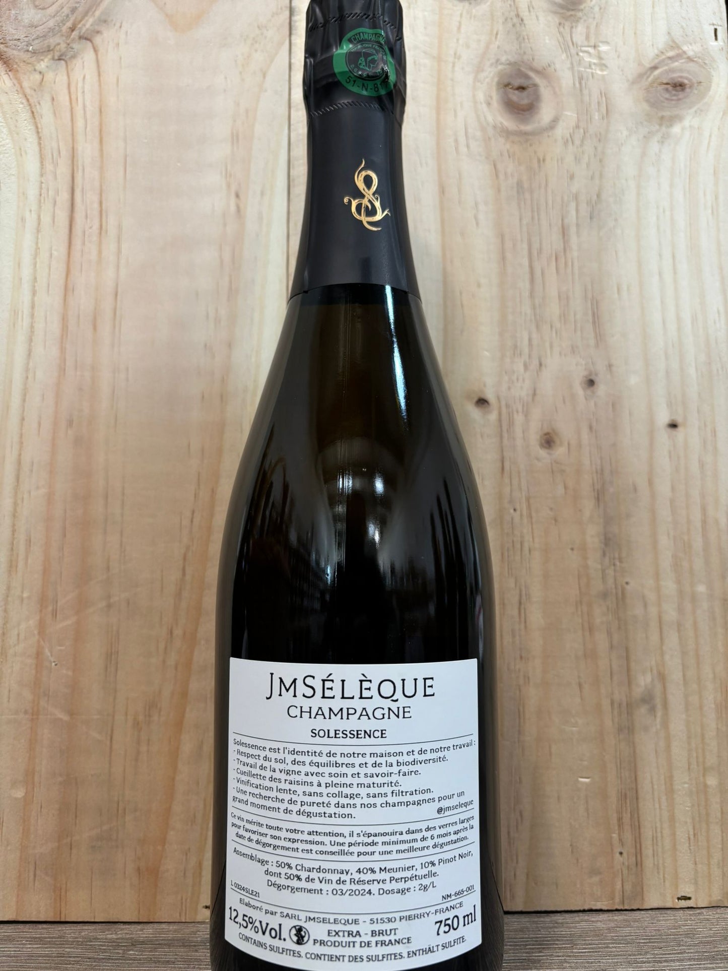 J-M Seleque 'Solessence' Extra Brut