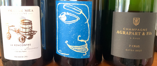 Champagner-Paket: Méa, Stroebel & Agrapart | 3 Flaschen