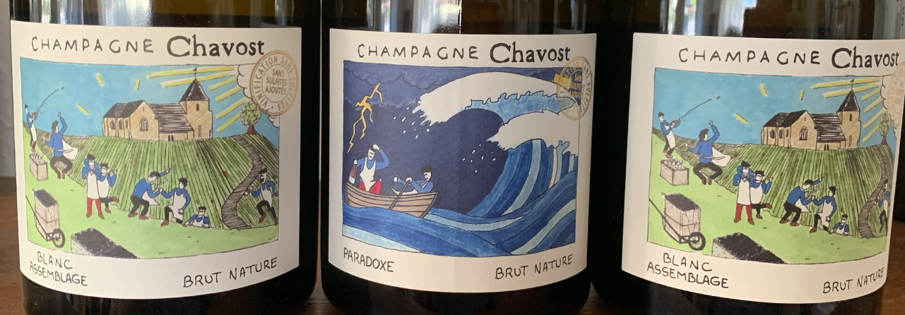 Champagne Chavost – Blanc Assemblage & Paradoxe | 3-Flaschen-Paket