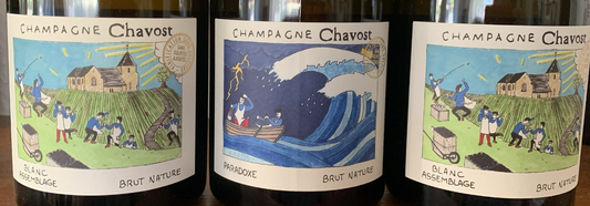 Champagne Chavost – Blanc Assemblage & Paradoxe | 3-Flaschen-Paket