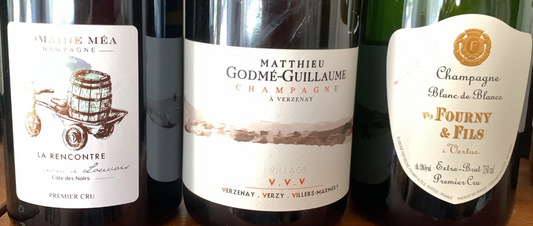 Champagner-Paket: Méa, Godmé-Guillaume & Veuve Fourny | 3 Flaschen